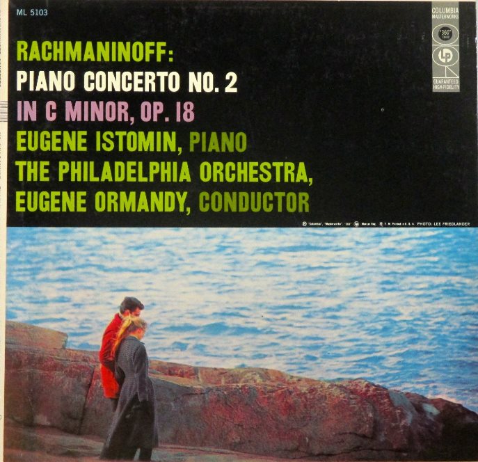cover LP rachma 2 istomin ormandy CBS